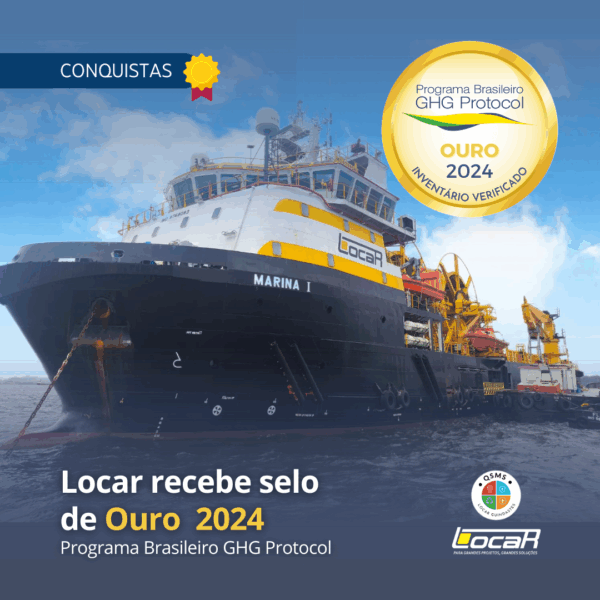 Locar A Locar recebe selo de Ouro 2024 pelo Programa Brasileiro GHG Protocol ...